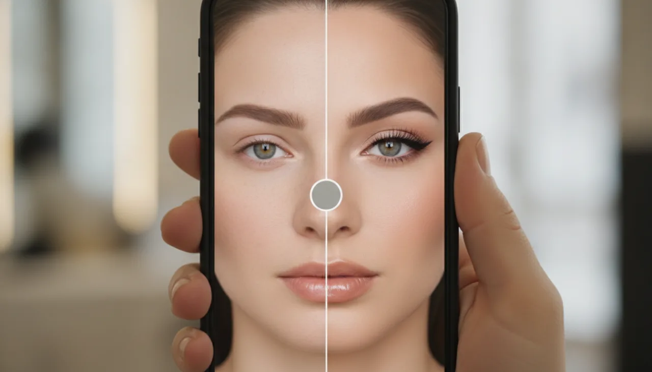 How to Try On Makeup With AI Using Your Own Photo detail