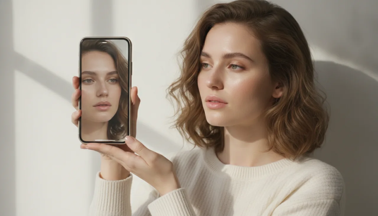 How to Try On Makeup With AI Using Your Own Photo illustration